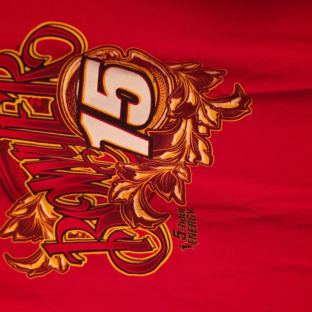 2 Clint Bowyer Race Shirts Ladies S & L